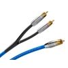 KABEL SUBWOOFEROWY Melodika Sky Blue SBSWY05 TYP Y 1XRCA-2XRCA 0,5m